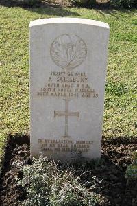 Ismailia War Memorial Cemetery - Salisbury, Arthur